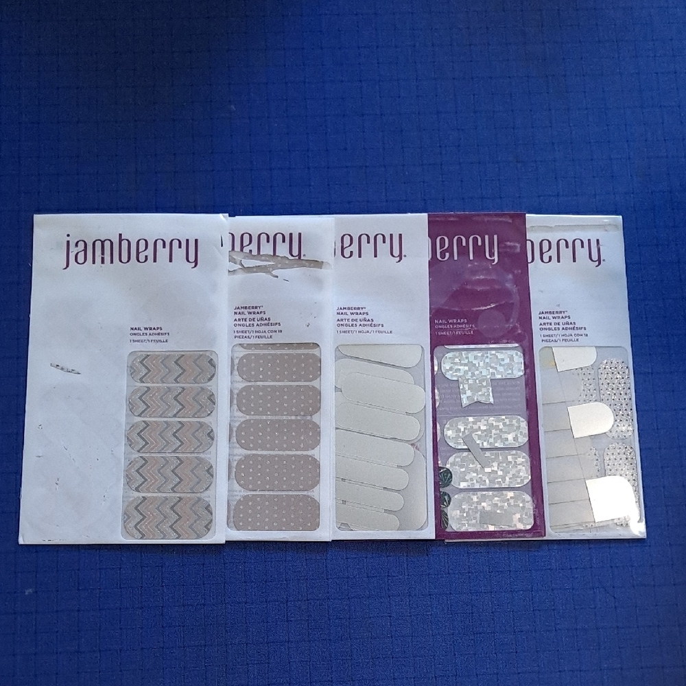 Jamberry Nail Wraps Set- Glitter and Glam